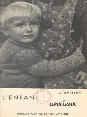 cover image of L'enfant anxieux